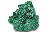 Silky Fibrous Malachite Cluster - DR Congo #294668-1